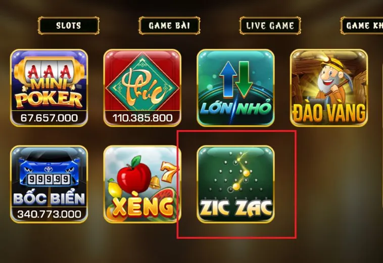 Hướng Dẫn Cách Chơi Game Nhanh ZicZac 33Win Chi Tiết Dễ Hiểu Cho Người Mới​